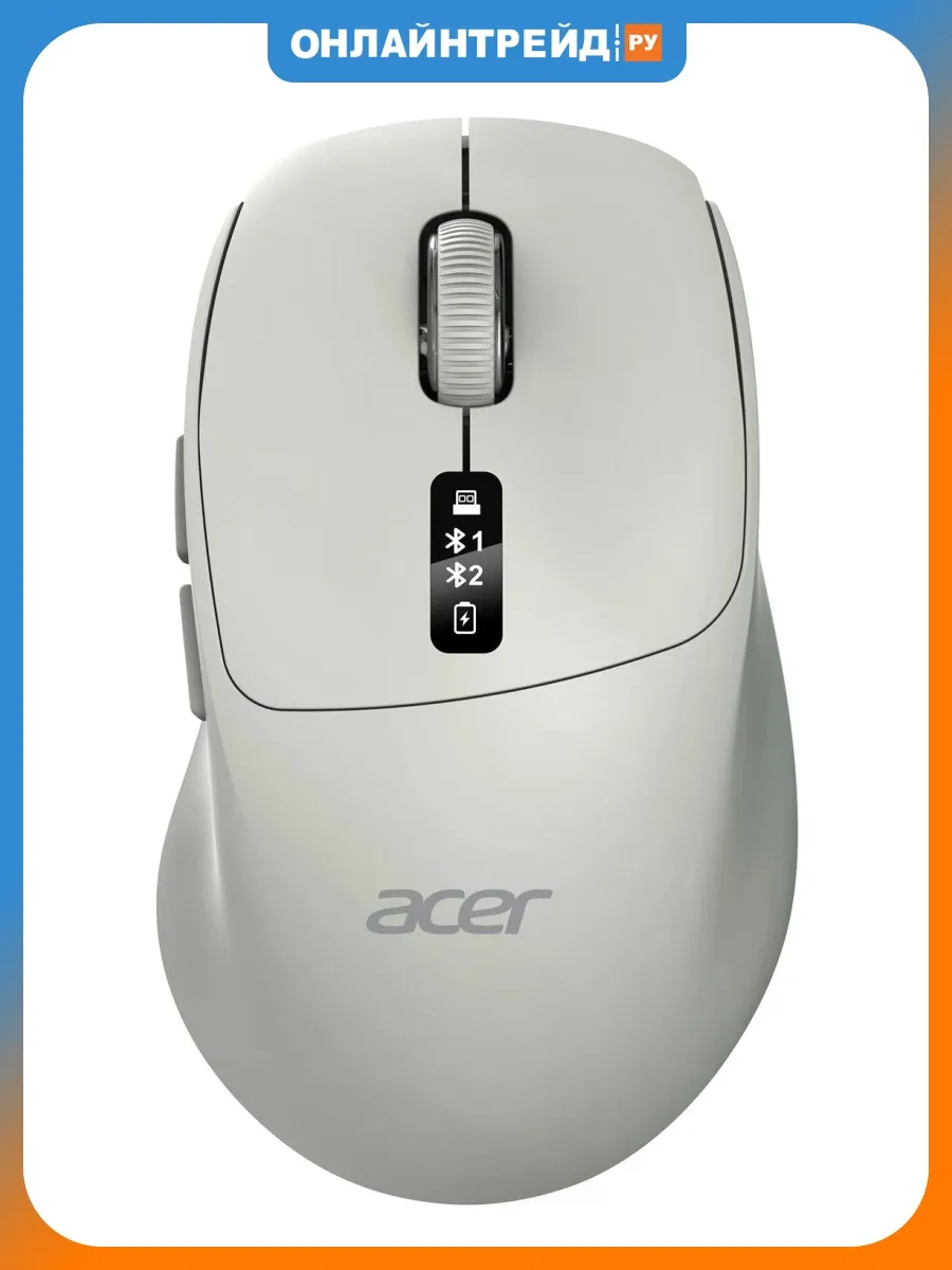 Acer Мышь OMR503 светло-серый