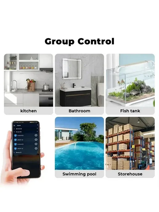 Умный датчик протечки воды Zigbee с Алисой Water leak sensor, белый, фото 3