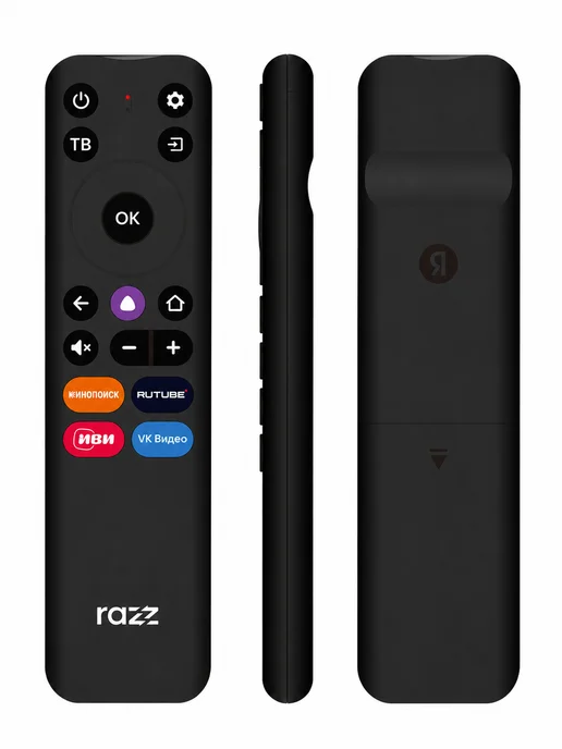 RAZZ Телевизор 43 дюйма HC43FSY26FC, Full HD, Smart ОС YaOS WiFi, черный, фото 3