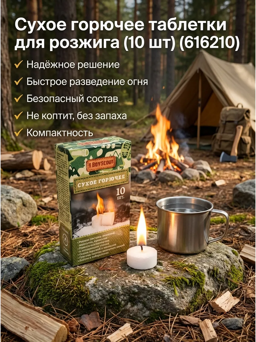 Сухое горючее таблетки для розжига