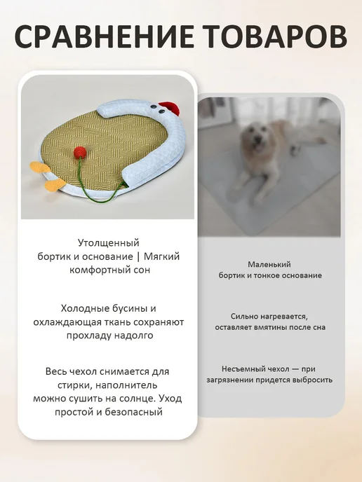 Pawdle Лежанка для кошек и собак, белый, фото 3