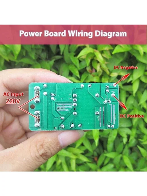 220 В в DC 12V2A Встроенная плата питания, вариант, фото 5