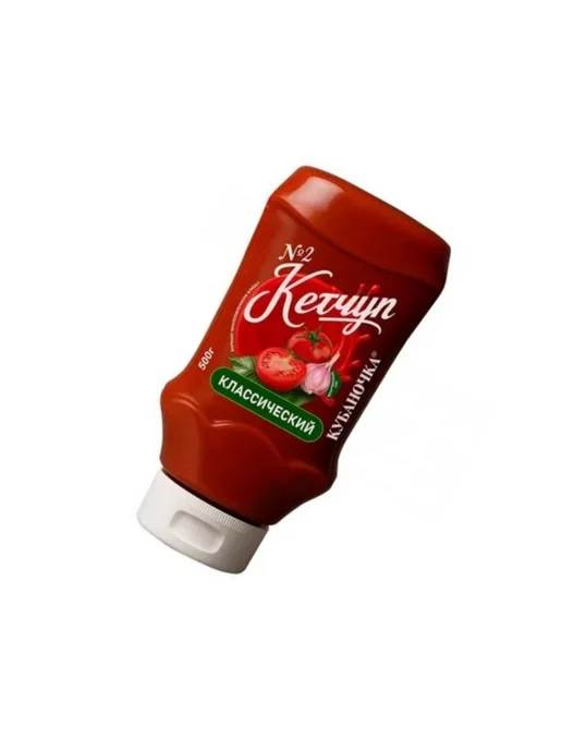 Кубаночка Кетчуп N2 классический, 500 г, 500 г, фото 2