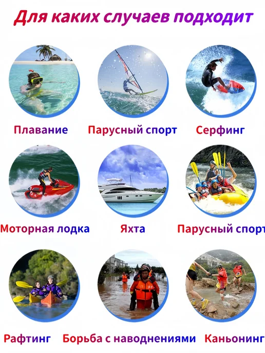 Спасательный жилет, размер: XXXL, вариант, фото 8
