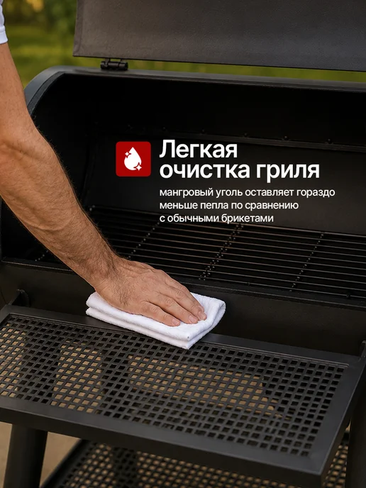 KIKOTAN Уголь для барбекю и мангала мангровый, вариант, фото 7