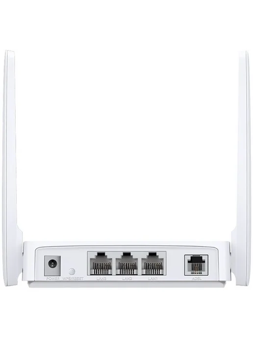 Wi-Fi роутер/точка доступа MERCUSYS MW300D ADSL2, белый, фото 9
