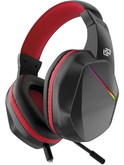 OKLICK Наушники проводные HS-L335G чёрный, черный, фото 3