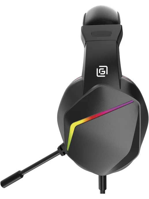 OKLICK Наушники проводные HS-L335G чёрный, черный, фото 6