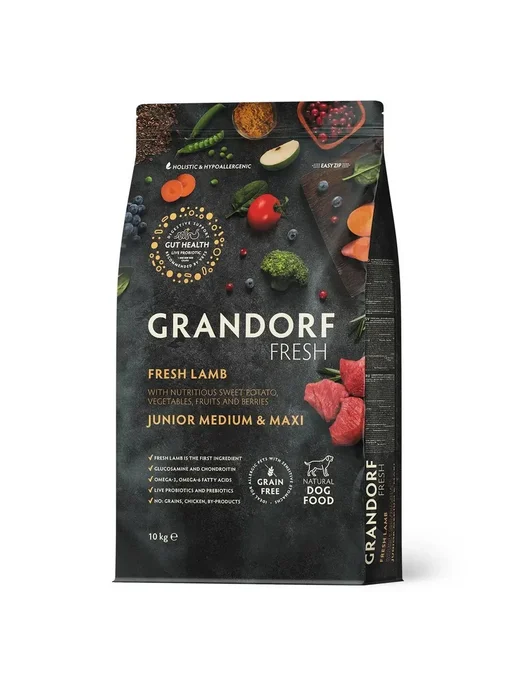 Сухой корм Grandorf fresh для собак, беззерновой, щенки, 20 кг, фото 2