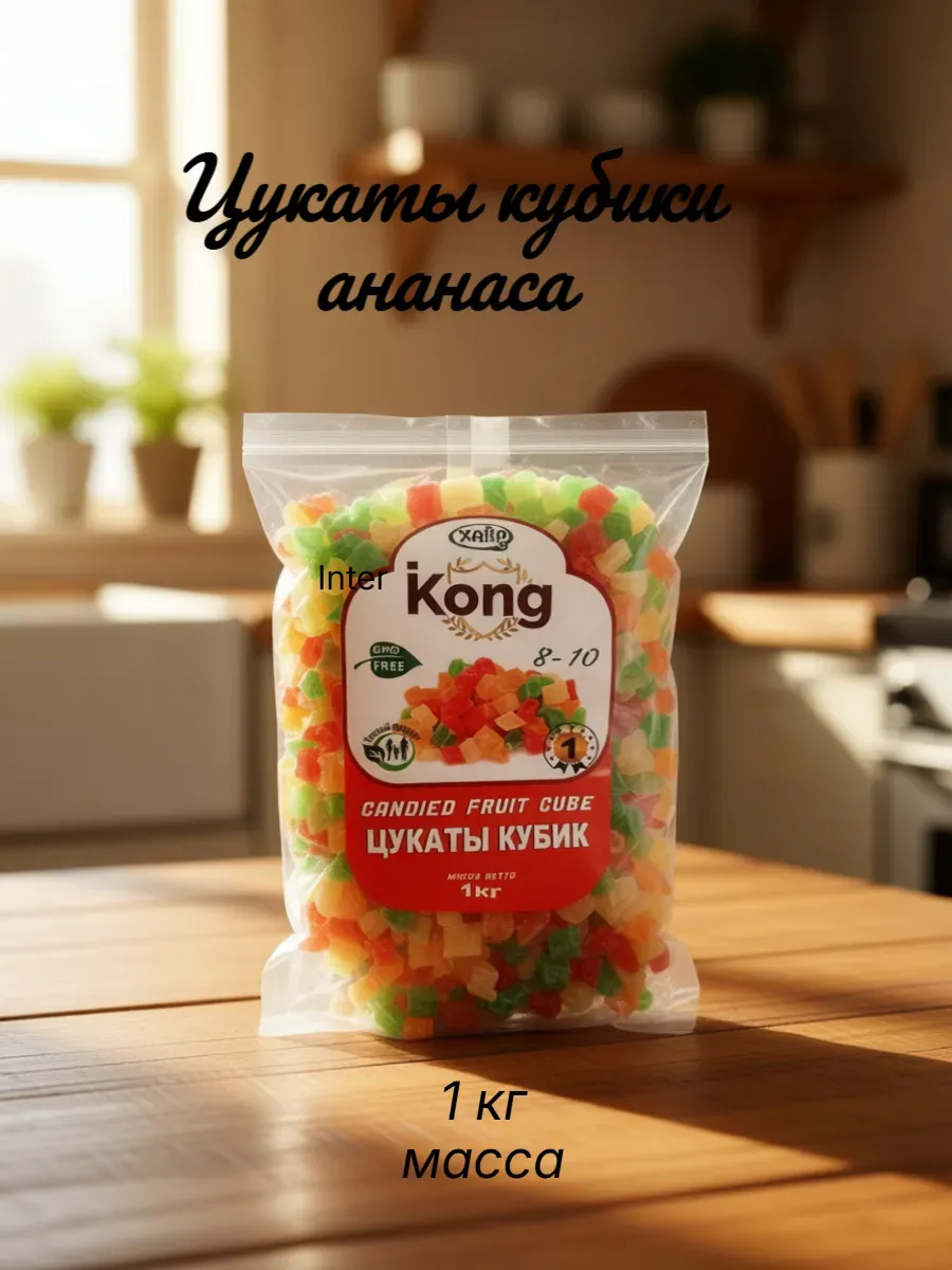 Ананас цукаты 1кг