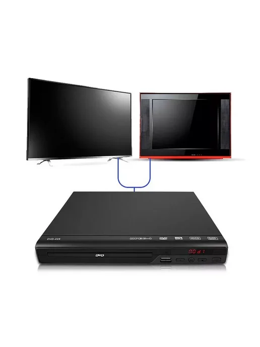DVD плеер для телевизора с USB и AV проигрыватель, вариант, фото 3
