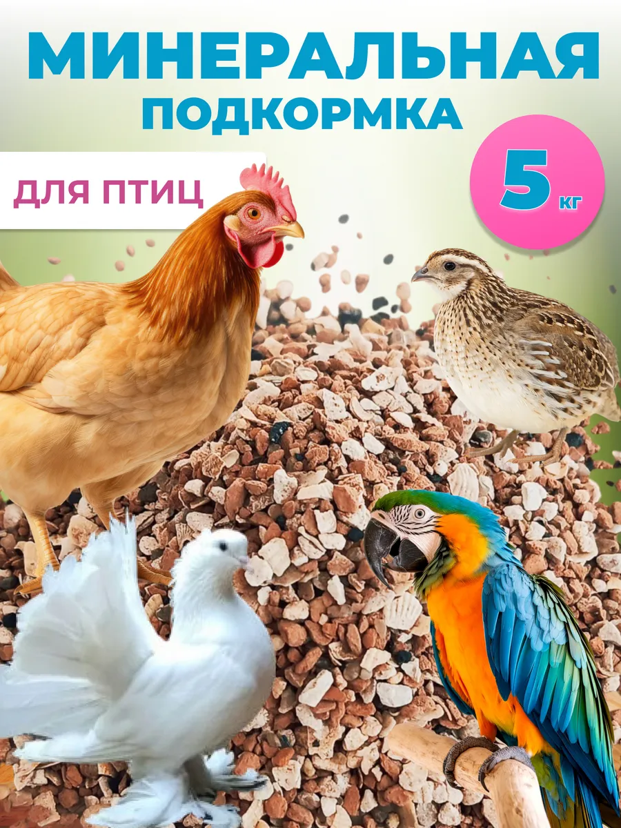 Минеральная подкормка для голубей