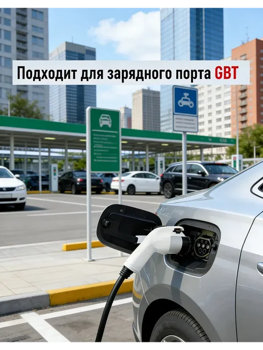 EV CHARGER Зарядная станция GBT 7кВт 5м, вариант, фото 2