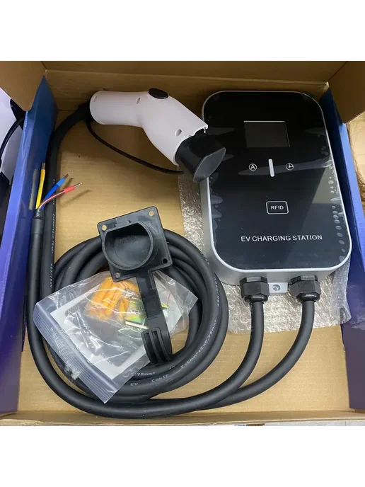EV CHARGER Зарядная станция GBT 7кВт 5м, вариант, фото 4
