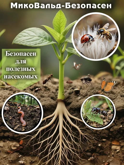 МикоВальд набор №1 К,Т по 1 пакету субстраты почвенные, №1, фото 2