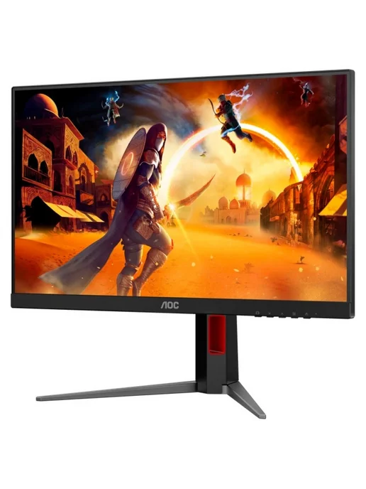 AOC 23.8" Монитор 24G4HA, IPS, 1920x1080, 200Гц (24G4HA), черный, фото 2