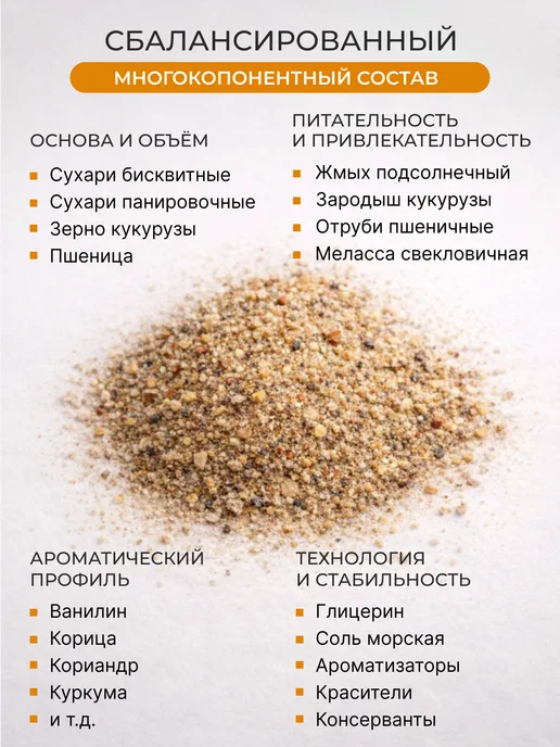 Minenko Прикормка Рыболовная МК "Сладкий" - 5000г, 5000 г, фото 2