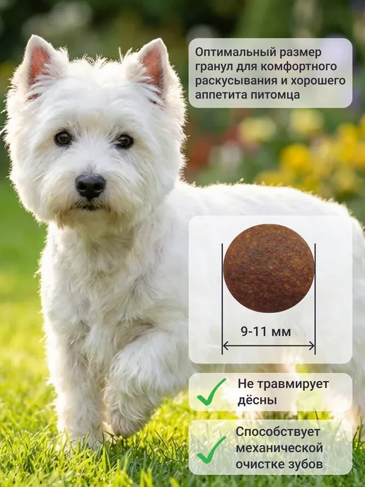 Сухой корм MANITEX - корма для домашних питомцев для собак, мелкие, 0,5 кг, фото 2