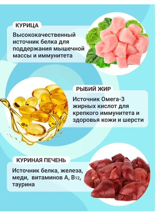 Сухой корм MANITEX - корма для домашних питомцев Кошек для собак, курица, 1,6 кг, фото 3