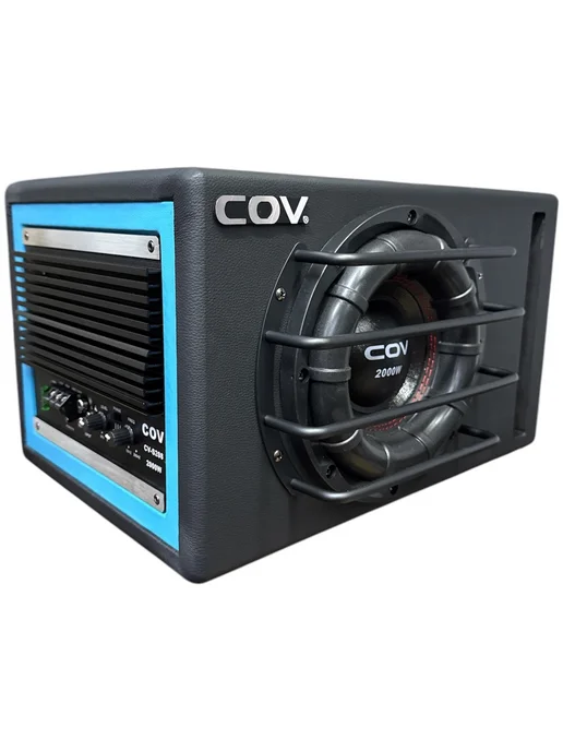Автомобильный активный сабвуфер COV CV-S208, Автомобильный сабвуфер COV CV-S208, фото 5