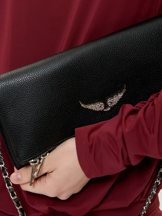 ZADIG & VOLTAIRE Сумка Zadig&voltaire клатч, черный, фото 6