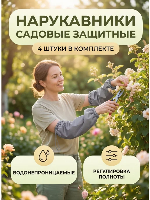 ReykaLeyka Нарукавники рабочие, серый
