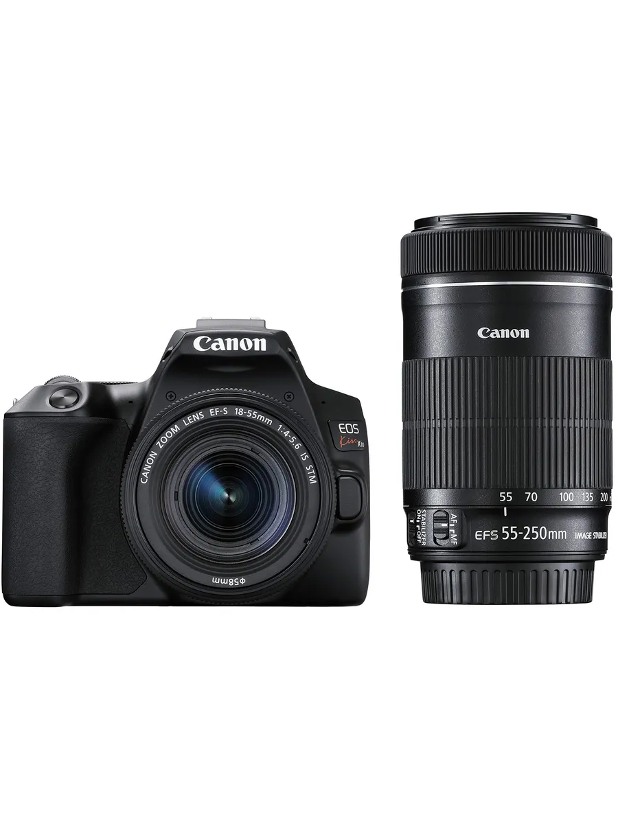 CANON Фотоаппарат EOS Kiss X10 с двумя объективами