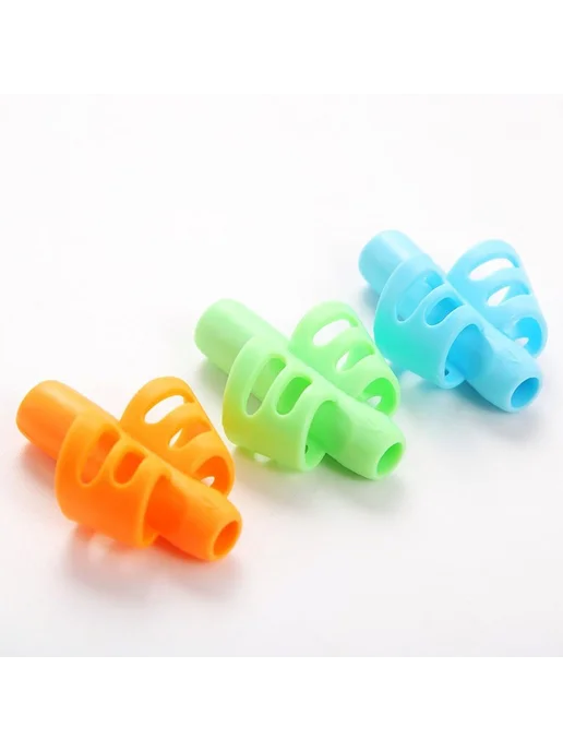 3шт органайзер для ручек детям, развитие моторики, коррекция, 3 шт, фото 5