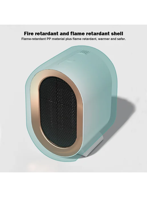 Компактный 1200W обогреватель для комнаты и офиса, 1200 Вт, фото 5