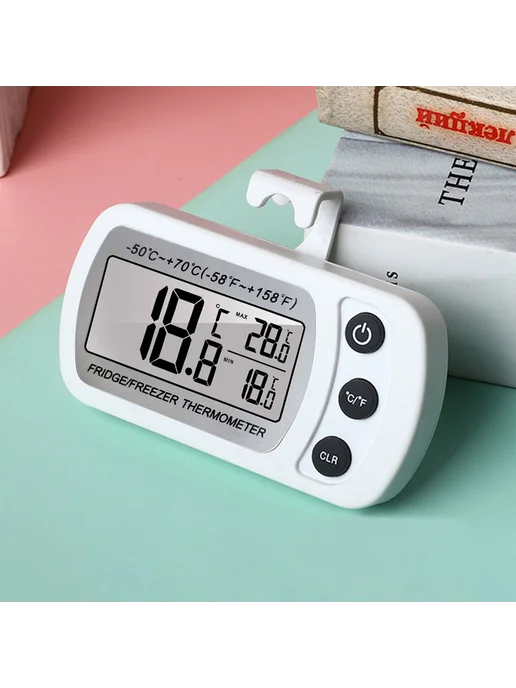 Цифровой термометр для холодильника и морозилки waterproof, холодильника и морозилки waterproof, фото 3