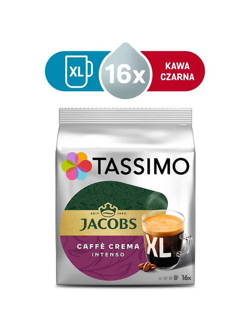 Tassimo Капсулы Caffe Crema Intenso XL - 16 шт, 16 шт, фото 4