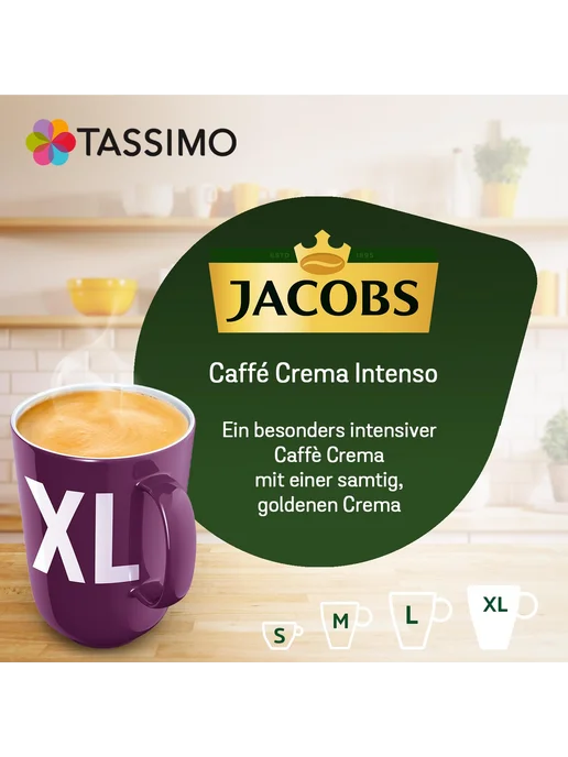 Tassimo Капсулы Caffe Crema Intenso XL - 16 шт, 16 шт, фото 5