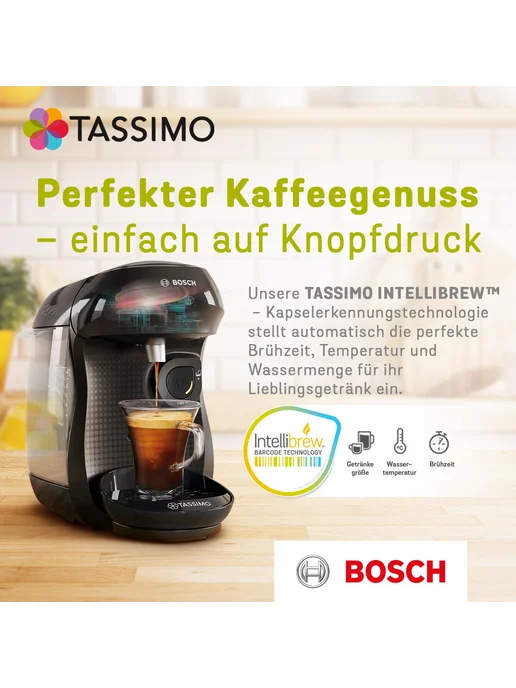 Tassimo Капсулы Caffe Crema Intenso XL - 16 шт, 16 шт, фото 7