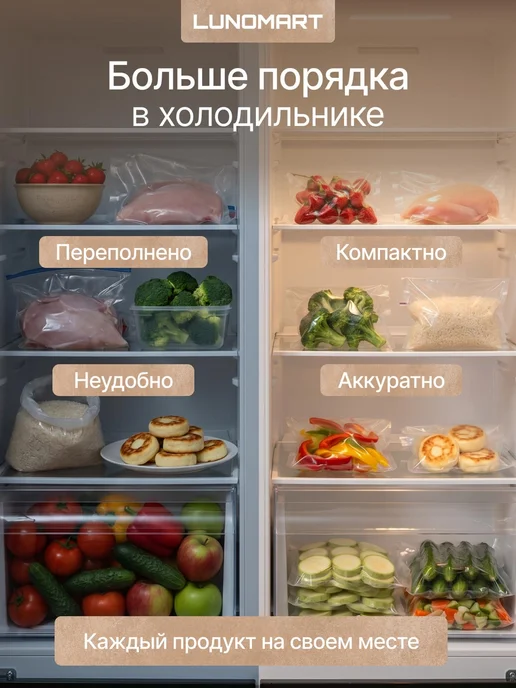 LUNOMART Вакууматор для продуктов с пакетами и резаком, вариант, фото 5