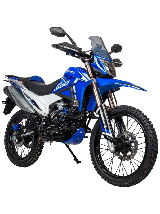 Motoland Мотоцикл Кросс 300 ENDURO SHIFT, синий, фото 2