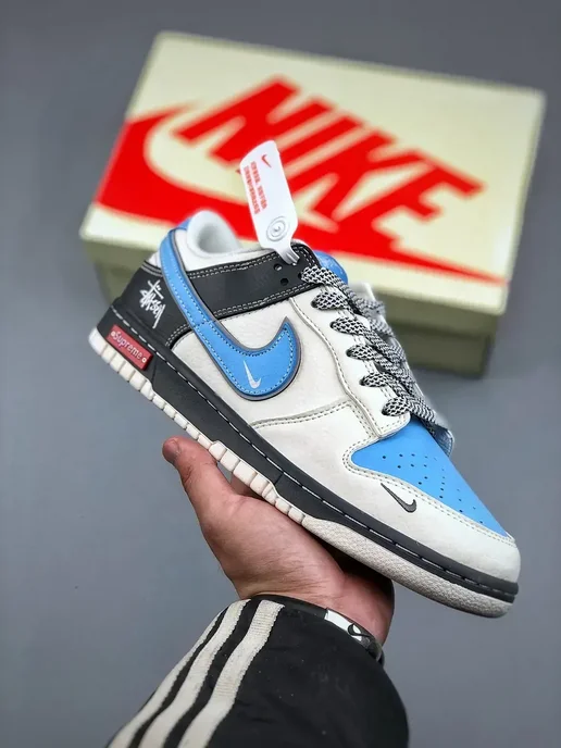 Nike Кроссовки SB Dunk Low collaboration, синий, фото 2
