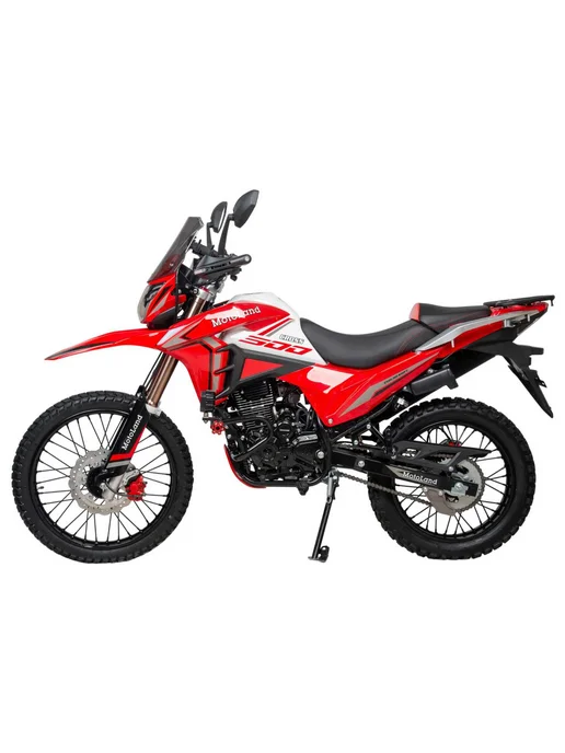 Motoland Мотоцикл Кросс 300 ENDURO SHIFT, красный, фото 3