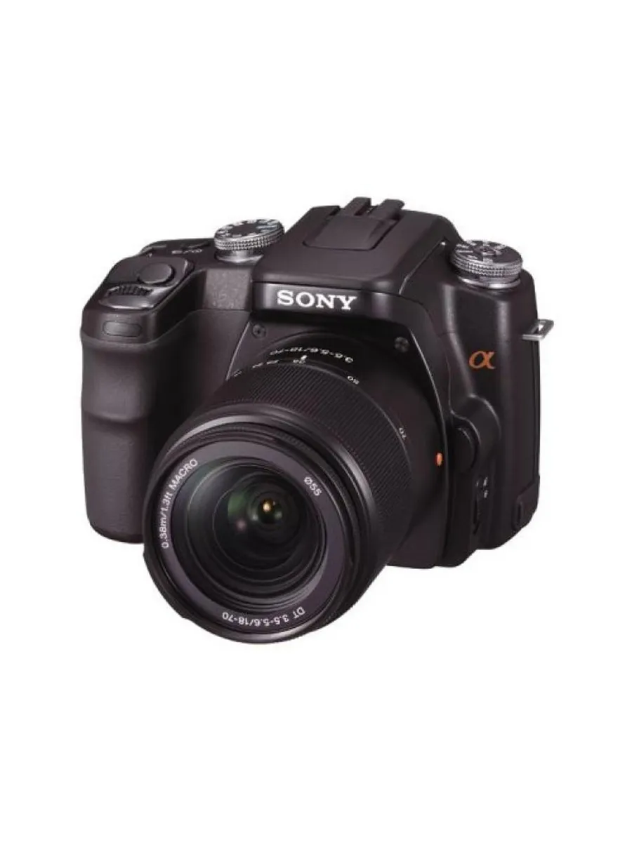 SONY Фотоаппарат Alpha DSLR-A100K B с объективом
