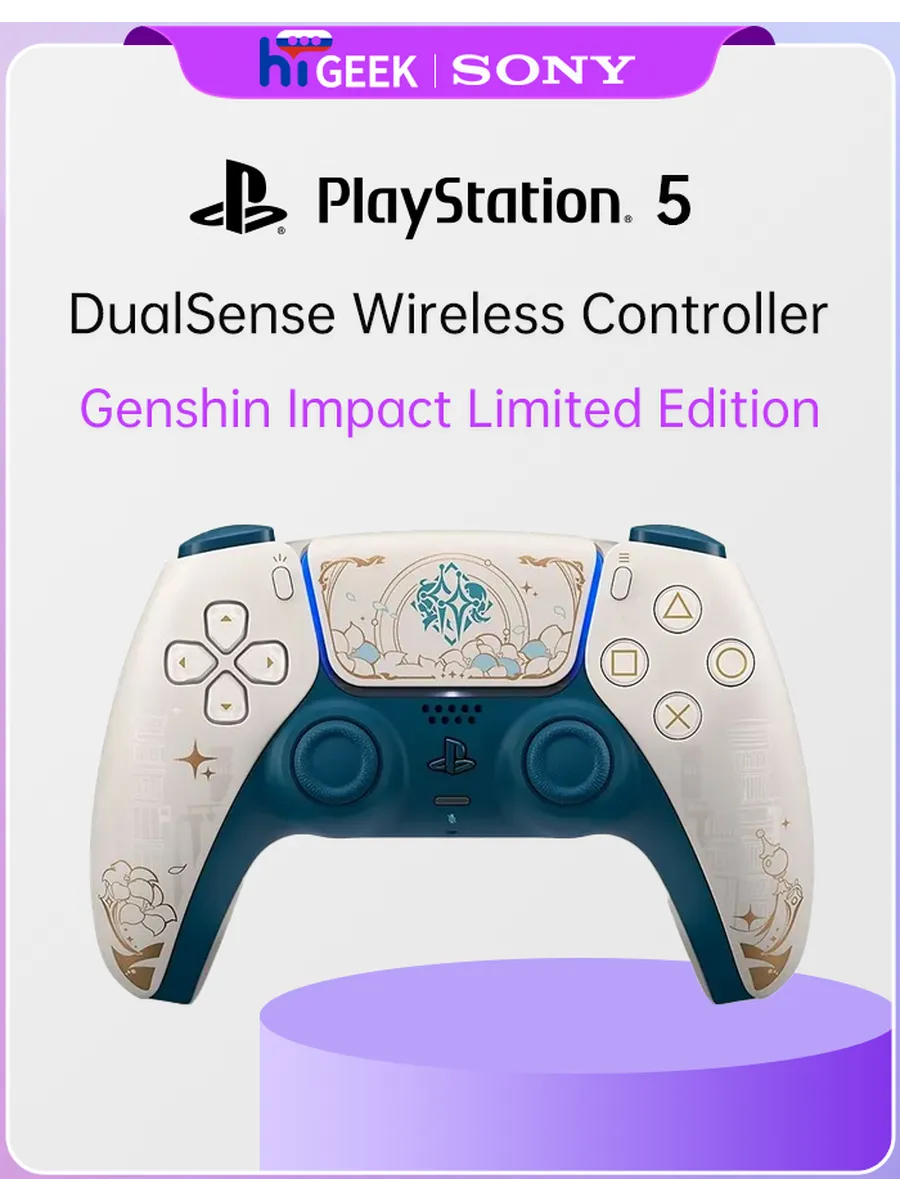 PS 5 DualSense Wireless Controller Genshin Impact Limited SONY 936030943 купить в интернет‑магазине Wildberries