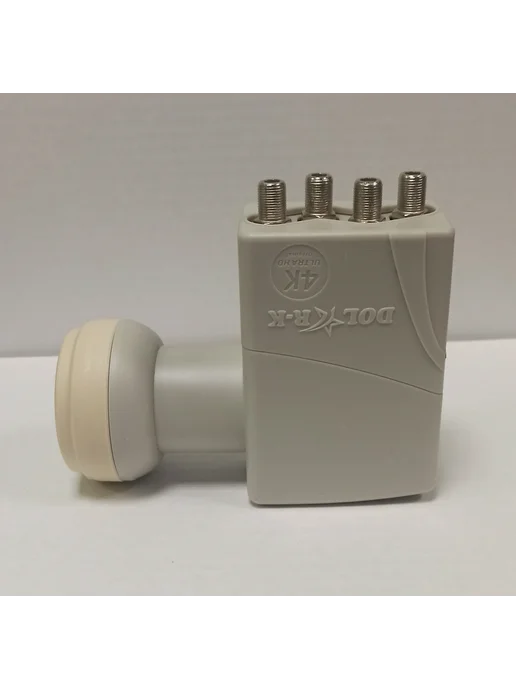 Телекарта Конвертер линейный Universal LNB, 4 выхода, серый, фото 2