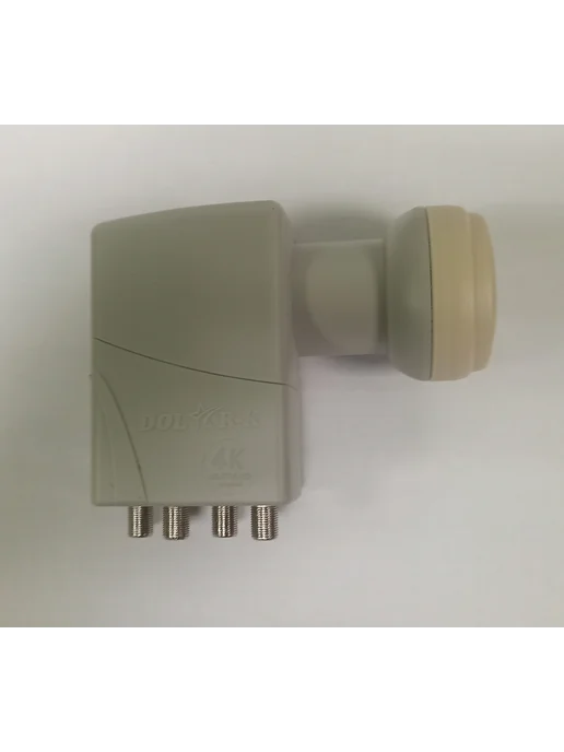 Телекарта Конвертер линейный Universal LNB, 4 выхода, серый, фото 4