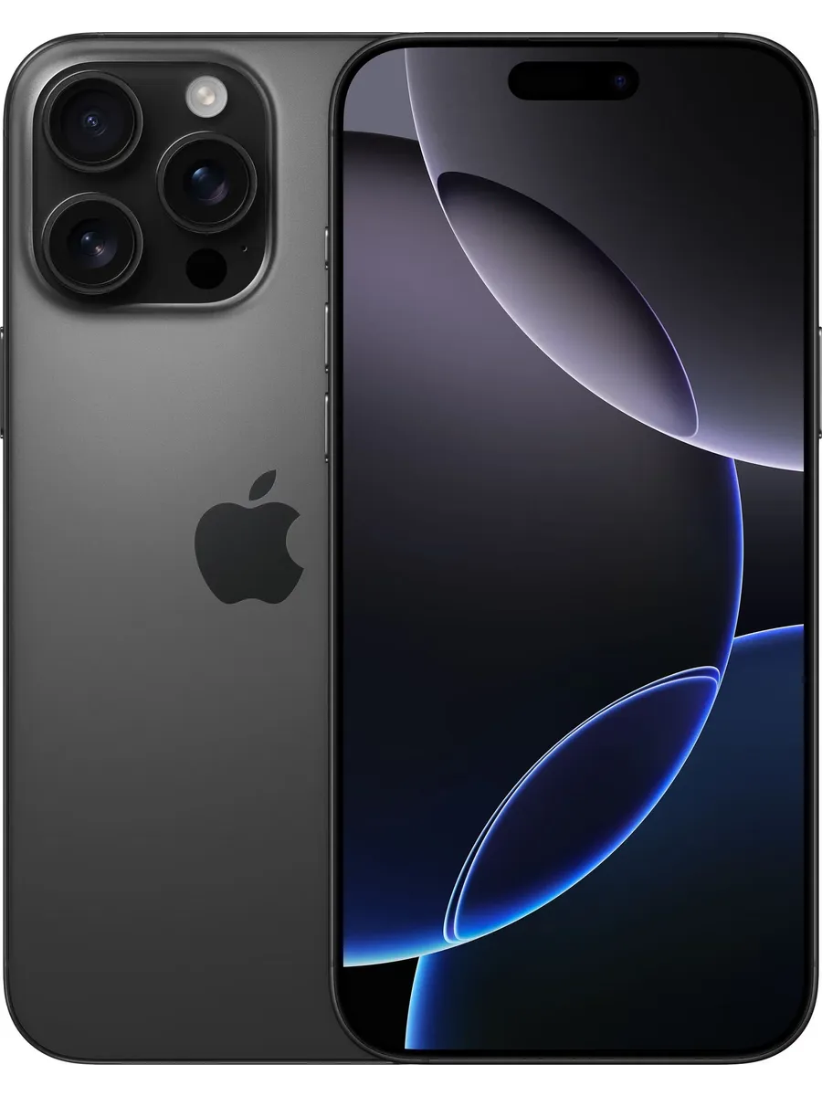 Apple Смартфон iPhone 16 Pro Max 256 ГБ черный восстановленный