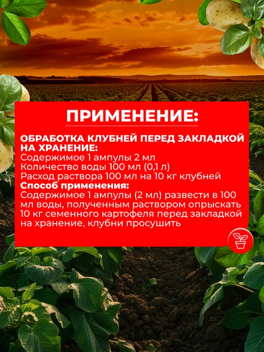 Rubit Фунгицид Максим от гнилей и плесени, 3амп х 2мл, 2 мл, фото 5