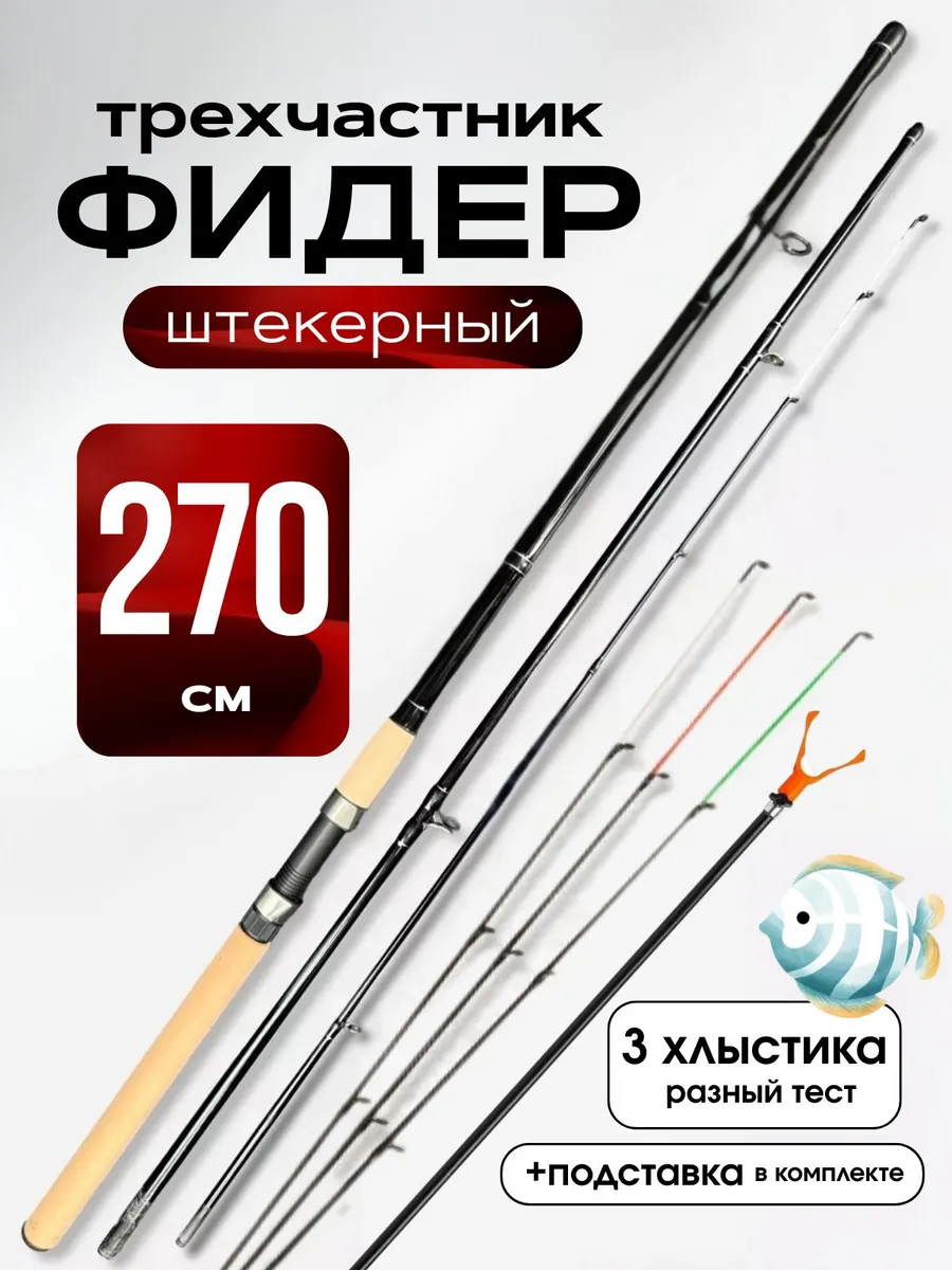 Фидерное удилище для рыбалки тест 50-150 гр