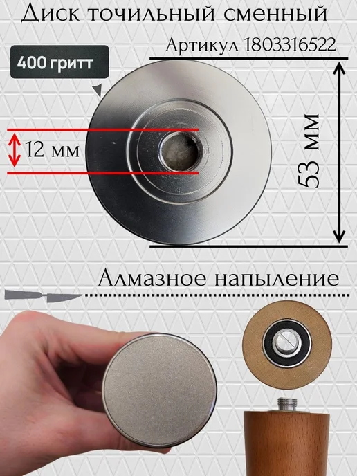 Xiaomi Точилка для ножей роликовая, алмазная, ручная, вариант, фото 3
