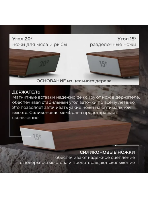 Xiaomi Точилка для ножей роликовая, алмазная, ручная, вариант, фото 4