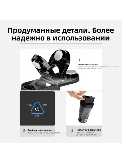 Трансграничный Новый Портативный Блендер Большой Емкости Пор, вариант, фото 4
