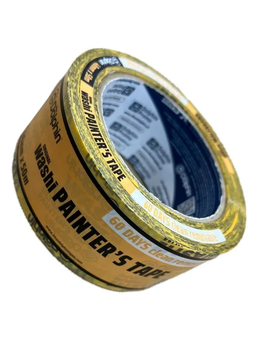BLUE DOLPHIN Малярная лента Washi Tape 48мм*50м, 50 м, фото 6