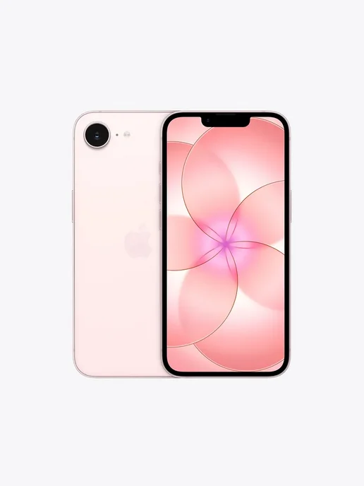 Смартфон Apple iPhone 17E 256 ГБ, розовый, фото 2