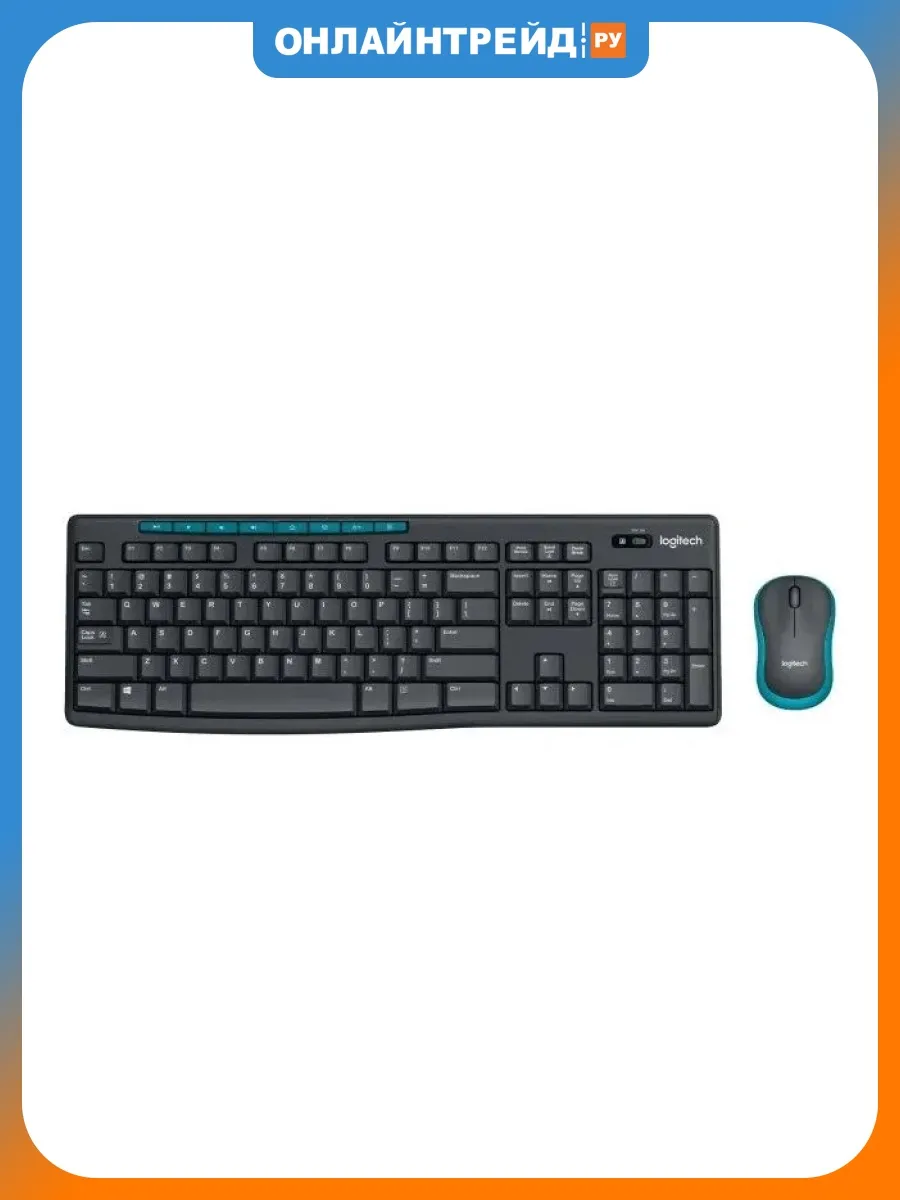 LOGITECH Клавиатура+мышь MK275